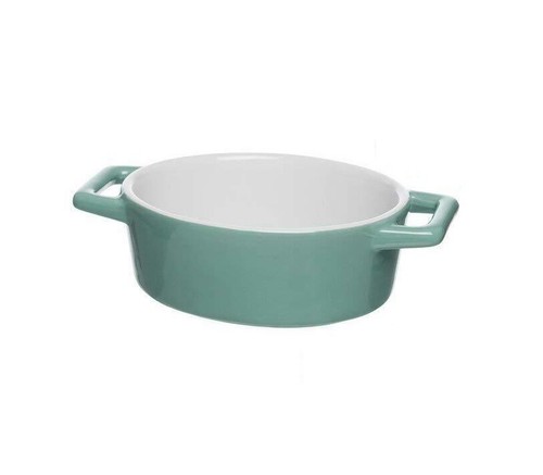 Green ceramic mini stoneware - green,