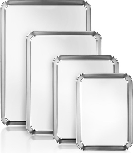 Baking tray set stainless - baking, 4
