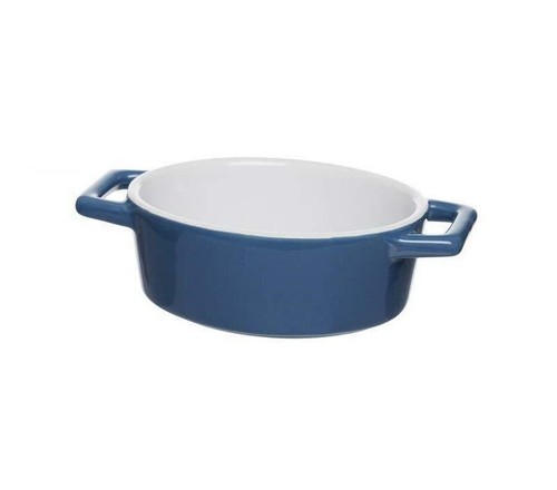 Blue ceramic mini stoneware - blue,