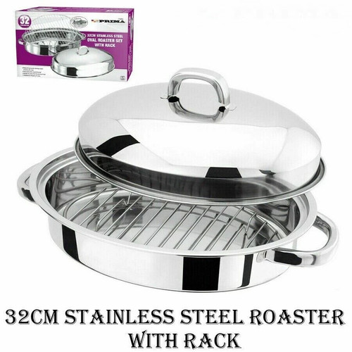 Stainless steel roasting mini - steel,