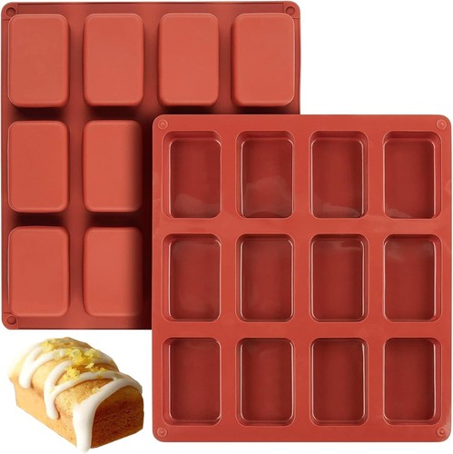 2pcs cavities mini loaf pan - 12-cavities,