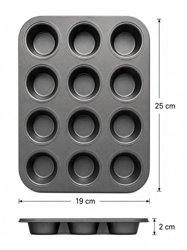 Cup non stick - cup, muffin